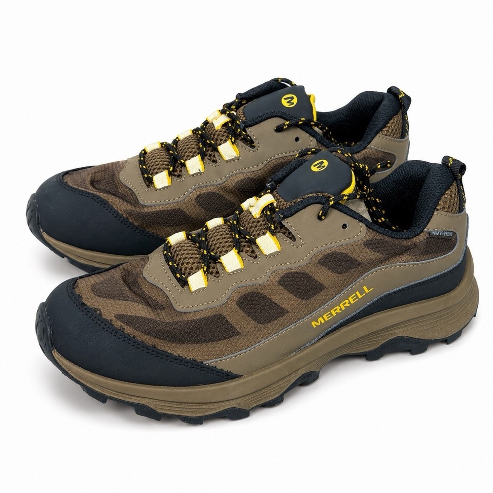 Merrell Moab Speed Low Walnut MK265941 Kids Size 7 Waterproof Trail Sneakers